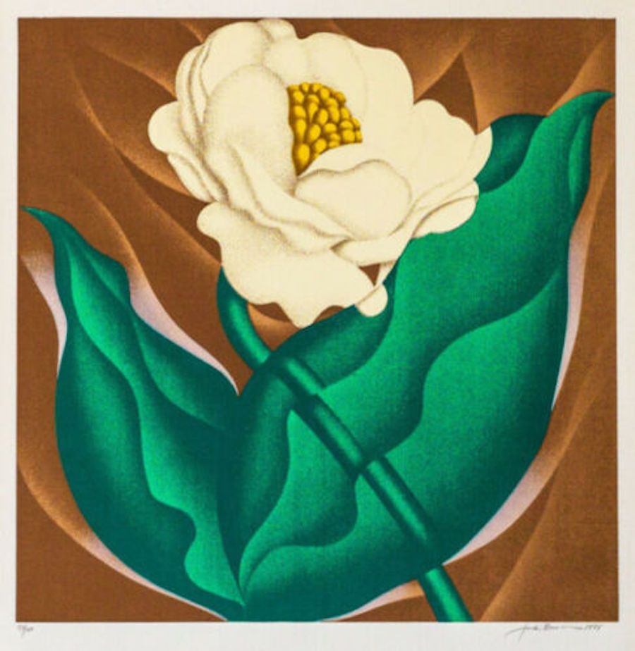Serigrafía Brusca - Globe Flower