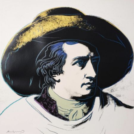 Serigrafía Warhol - Goethe