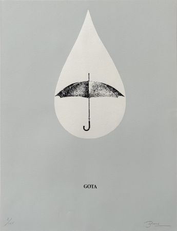 Serigrafía Brossa - Gota