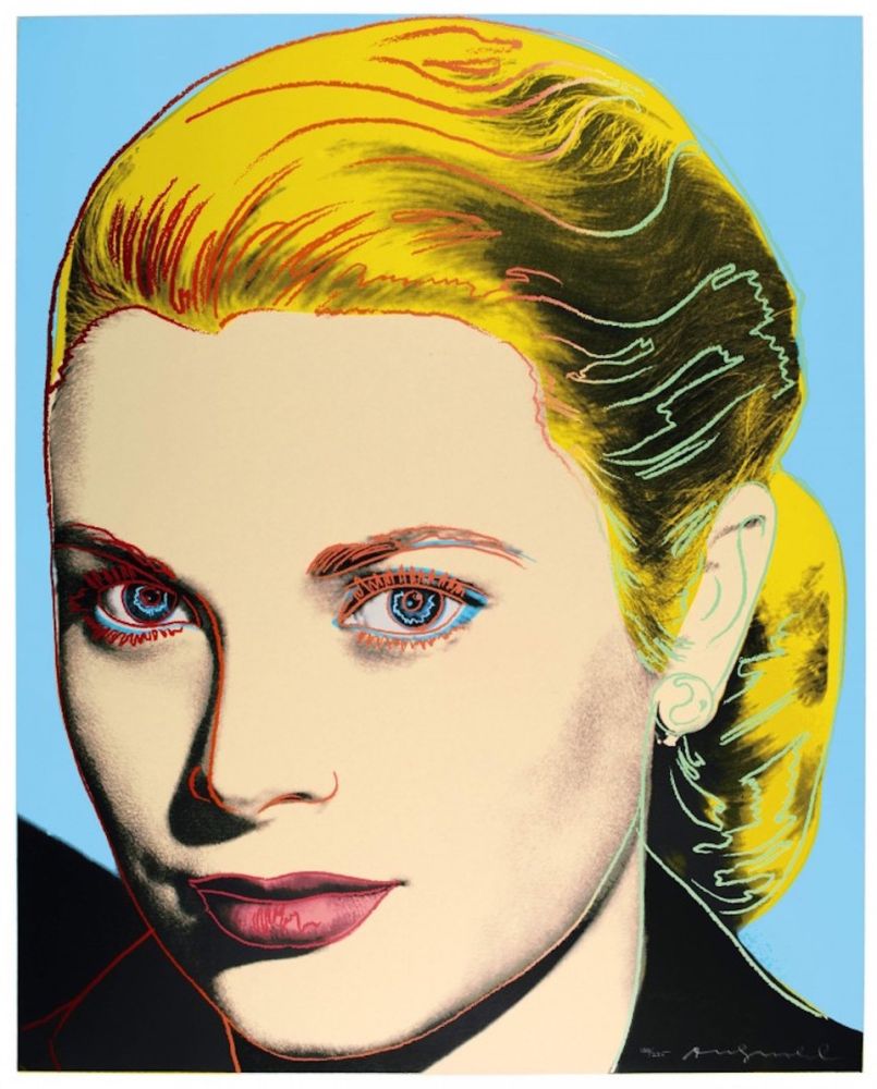 Serigrafía Warhol - Grace Kelly (FS II.305)
