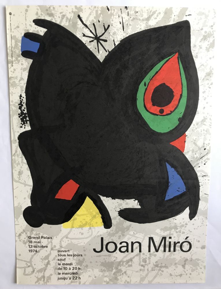 Cartel Miró - Grand Palais