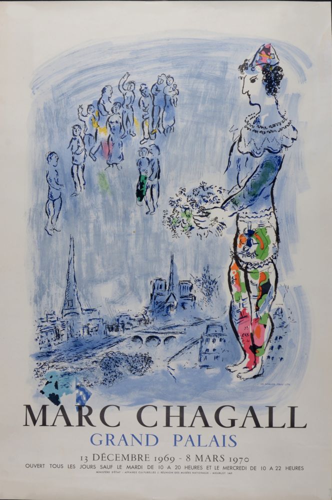 Litografía Chagall (After) - Grand Palais, 1969