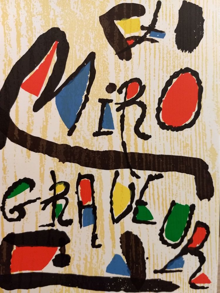Libro Ilustrado Miró - Graveur 1