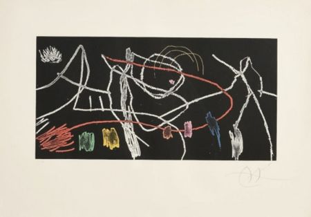 Aguafuerte Y Aguatinta Miró - Gravures Pour Une Exposition