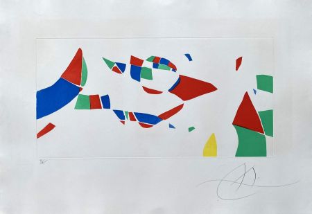 Grabado Miró - Gravures pour une exposition