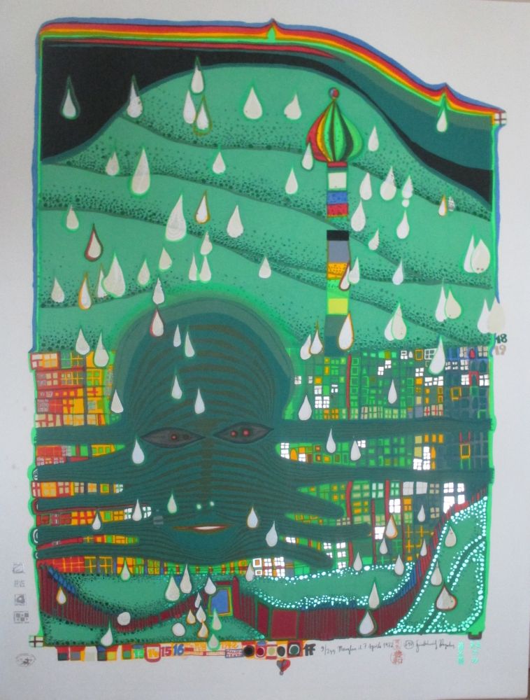 Serigrafía Hundertwasser - Green Power