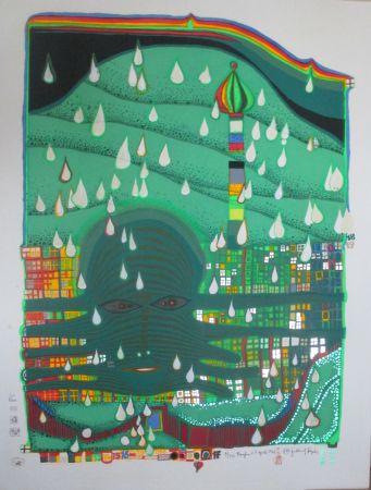 Serigrafía Hundertwasser - Green Power