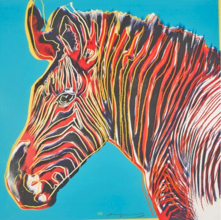 Serigrafía Warhol - Grevys Zebra (FS II.300)