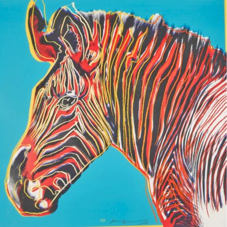 Serigrafía Warhol - Grevys Zebra (FS II.300)