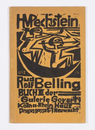 Libro Ilustrado Pechstein - H. M. Pechstein und Rudolf Belling. Buch III der Galerie Goyert