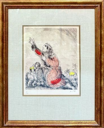 Aguafuerte Chagall - Hannah Praying to God