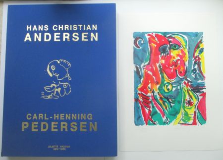 Litografía Pedersen - Hans Christian Andersen  Fairytales. 24 signed lithographs