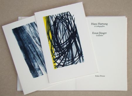 Libro Ilustrado Hartung - Hans Hartung 6 Lithografien & Ernst Jünger Gedanken