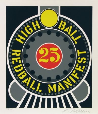 Serigrafía Indiana - High Ball Red Ball Manifest 25