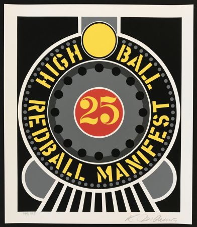 Serigrafía Indiana - Highball on Redball Manifest