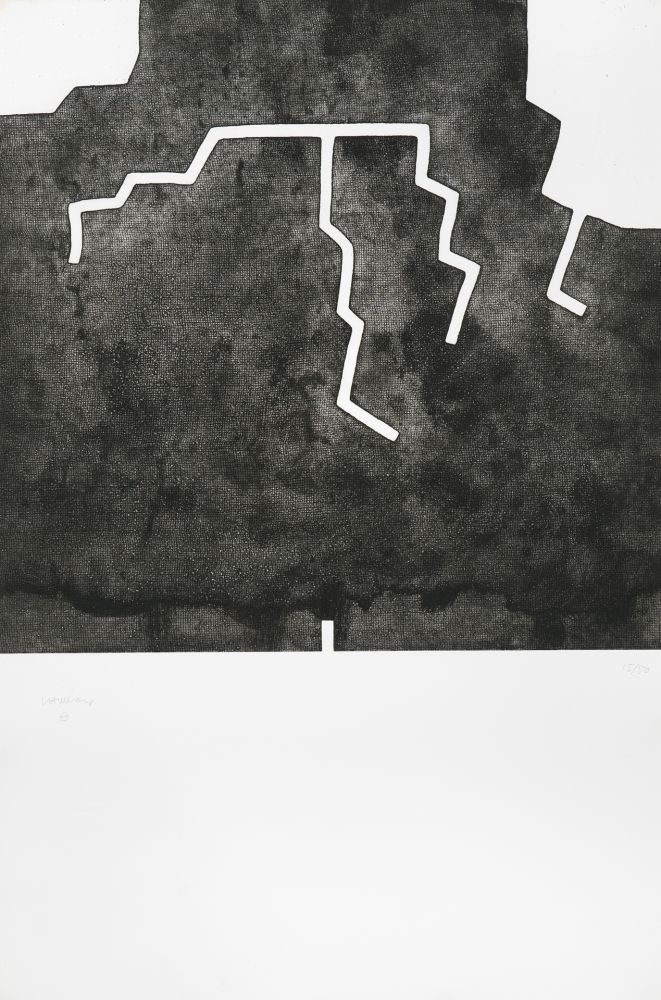 Grabado Chillida - Hildokatu III 