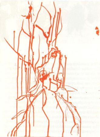 Aguafuerte Y Aguatinta Baselitz - Hirsche II