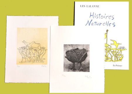 Libro Ilustrado Lalanne - HISTOIRES NATURELLES, CHOUPATTE + En Puisaye