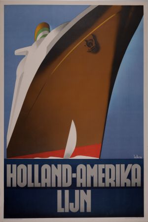 Cartel Cassandre - Holland - Amerika Lijn, 1936