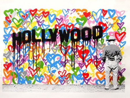 Litografía Mr. Brainwash - Hollywood