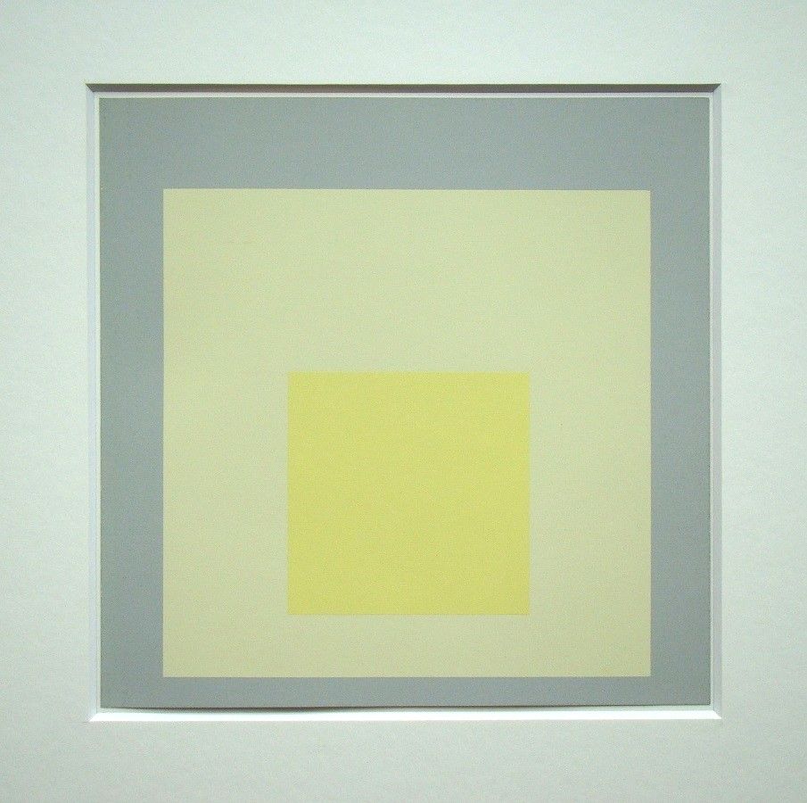 Serigrafía Albers - Homage to the Square - Morning Sight