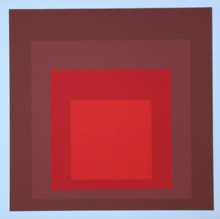 Serigrafía Albers - Homage to the Square - R-I d-5, 1969