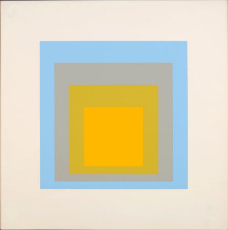 Serigrafía Albers - Homage to the Square: Ten Works by Josef Albers (#I), 1962