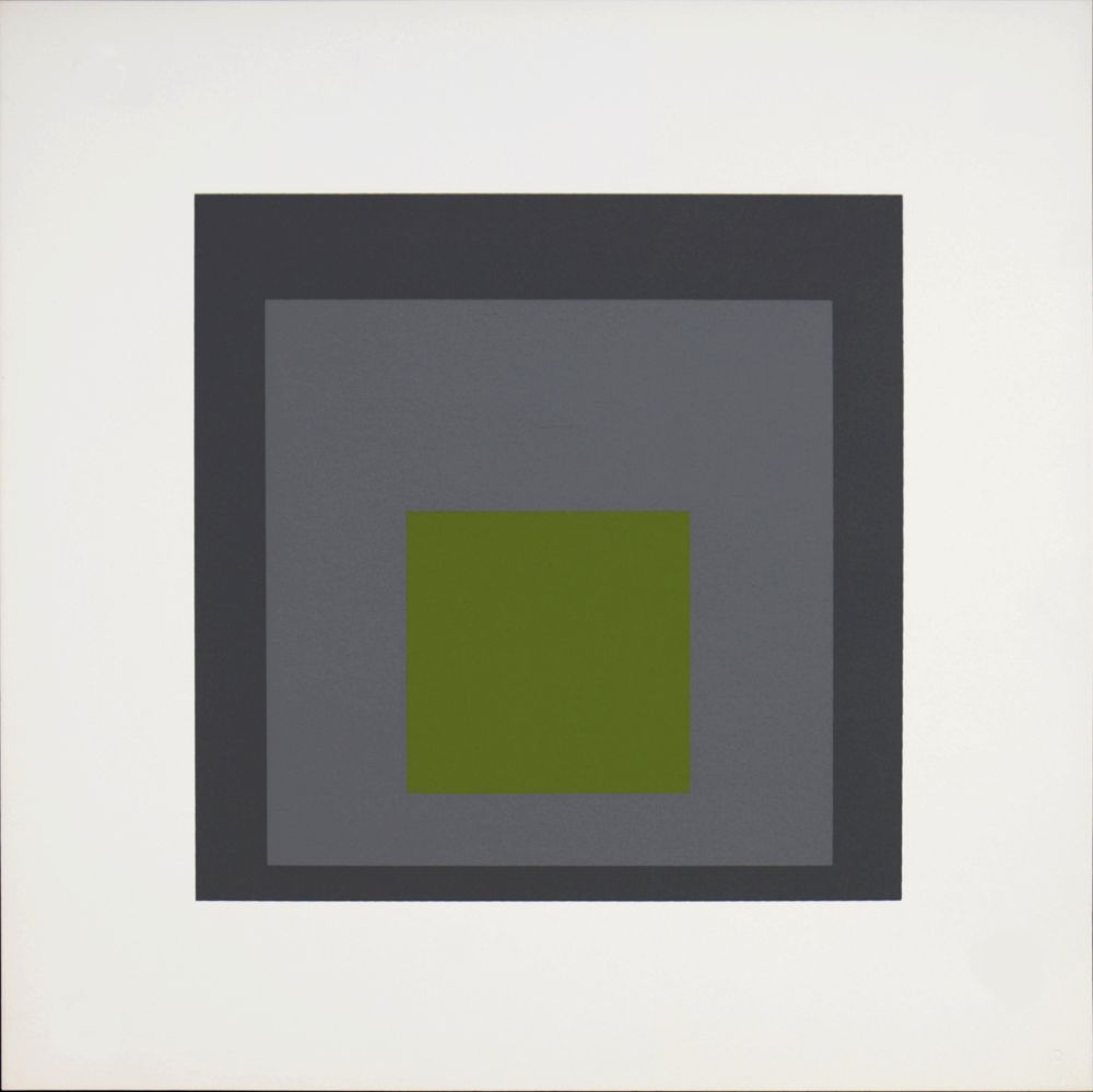 Serigrafía Albers - Homage to the Square: Ten Works by Josef Albers (#II), 1962