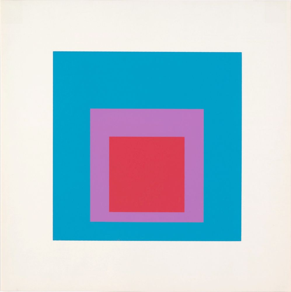 Serigrafía Albers -  Homage to the Square: Ten Works by Josef Albers (#VI), 1962