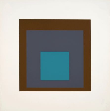 Serigrafía Albers - Homage to the Square: Ten Works by Josef Albers (#VIII), 1962
