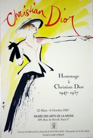 Offset Gruau - Homage à Christian Dior