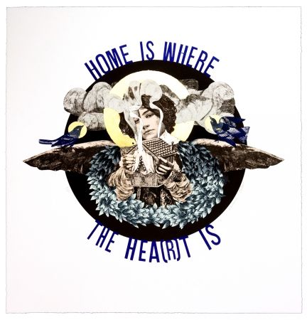 Litografía Madame - Home is where the heart is 