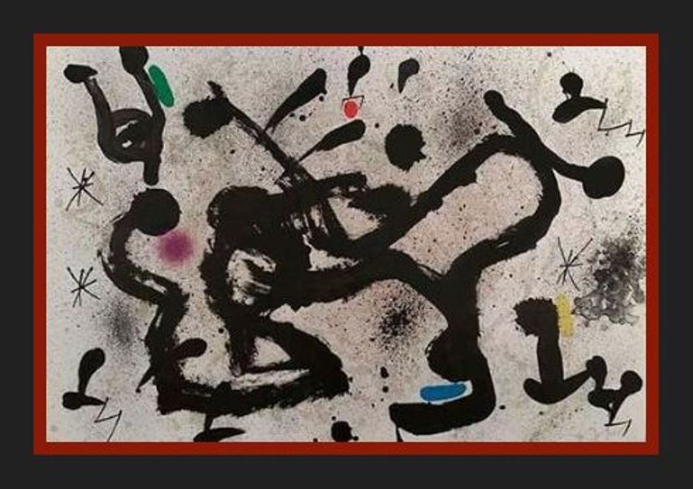 Litografía Miró - 