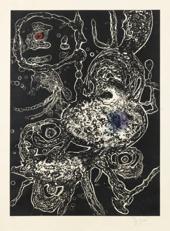 Carborundo Miró - Hommage a Joan Mirò