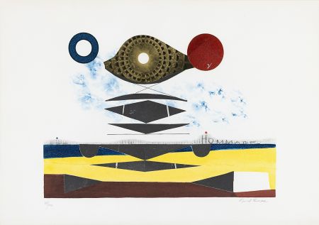 Litografía Penrose - Hommage (a Man Ray)