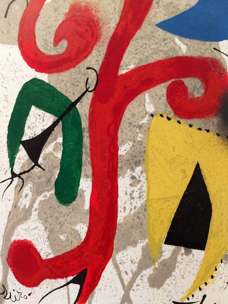 Libro Ilustrado Miró - Hommage a Tiriade