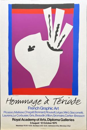 Cartel Matisse (After) - HOMMAGE À TÉRIADE -L'Avaleur de sabres (de Jazz) 1975