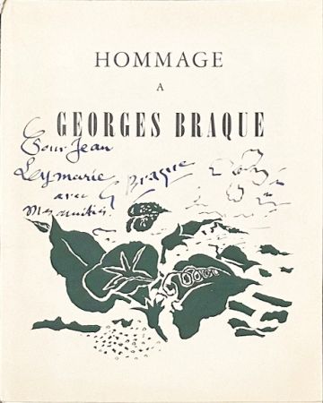 Litografía Braque - Hommage à Georges Braque