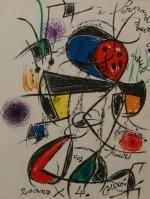 Litografía Miró - Hommage à Mourlot