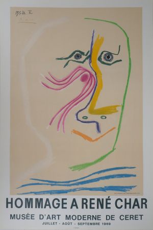 Libro Ilustrado Picasso - Hommage à René Char