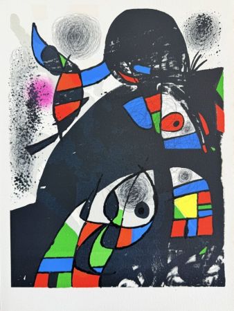 Litografía Miró - Hommage à San Lazzaro