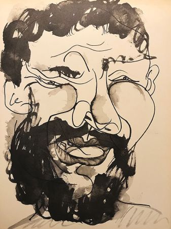 Sin Técnico Picasso (After) - Homme barbu souriant