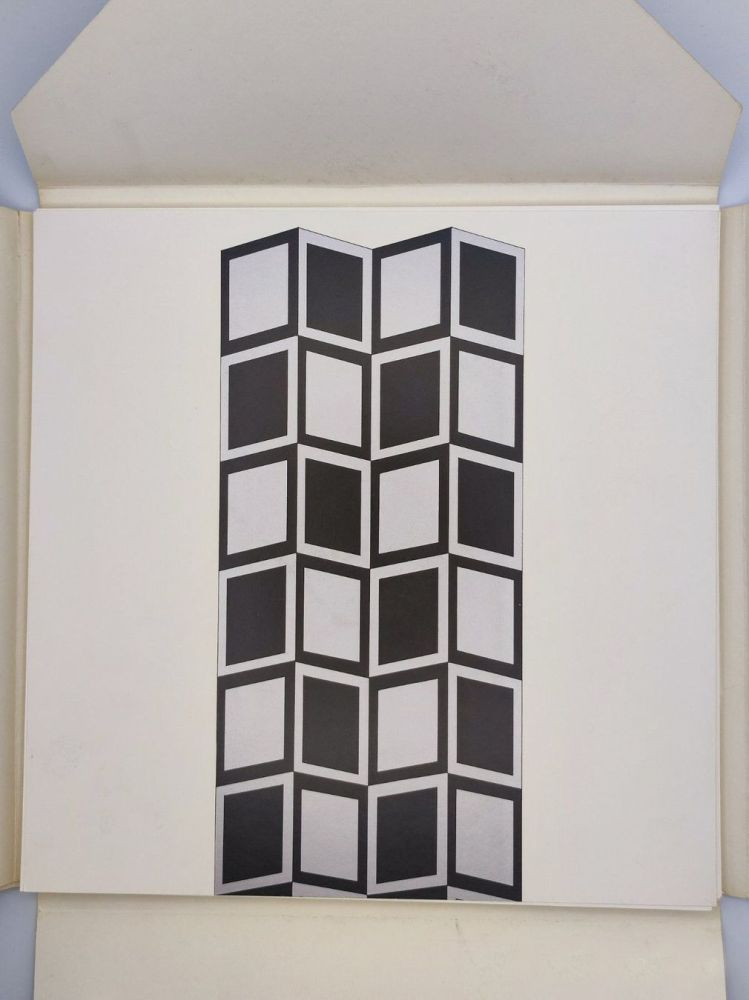 Serigrafía Vasarely - Honisch, Dieter. Formen der Farbe. 