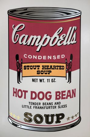 Serigrafía Warhol - Hot Dog Bean, II.59 from Campbell's Soup II Portfolio