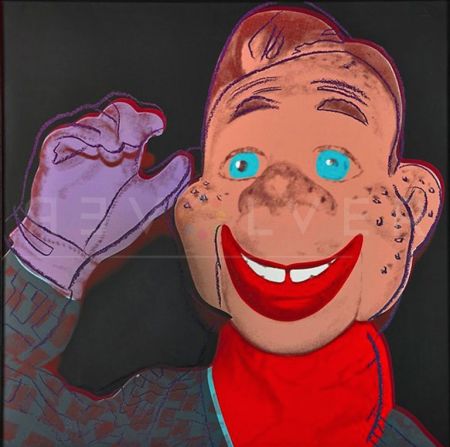 Serigrafía Warhol - Howdy Doody Trial Proof (FS IIB.263)