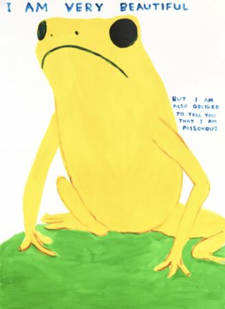 Serigrafía Shrigley - I Am Very Beautiful