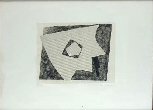 Relieve Magnelli - I Collage di Magnelli, Piatto VII
