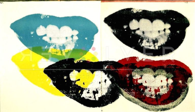 Serigrafía Warhol - I Love Your Kiss Forever (FS II.5)