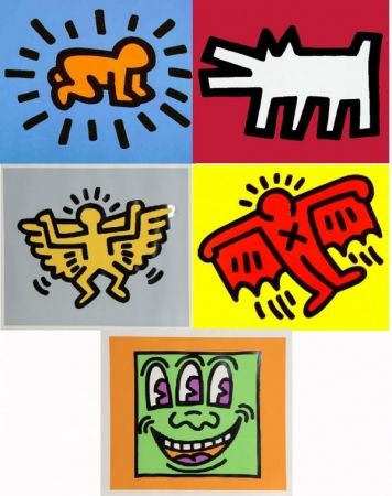 Serigrafía Haring - Icons