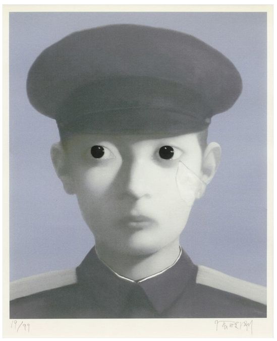 Litografía Zhang  - Identity Portrait 